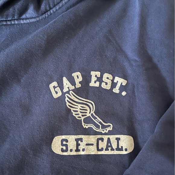 GAP Blue Hoodie XL - Picture 2 of 5